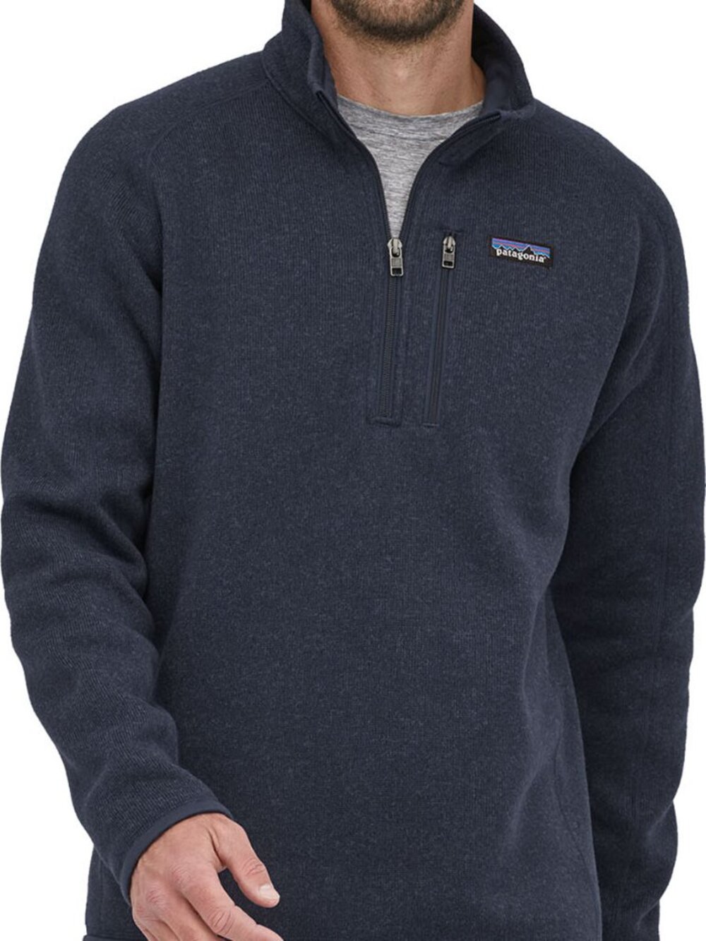 Patagonia Men's Black 1/4 Zip Better Long Sleeve Thermal Pullover Sweater Size S